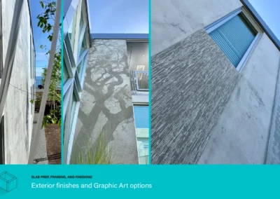 Graphic Art options for a home's exterior finish